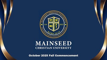 2025 Leaders of Impact Honorary Doctorate Investiture and Commencement Ceremony