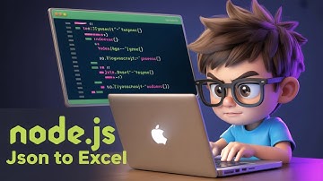 Node.js Tutorial to Generate Excel File From JSON Data Using xlsx Module in Terminal
