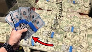 WON $5,000 FROM MONEY CLAW MACHINE! | JOYSTICK