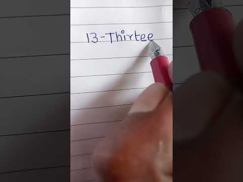 13 