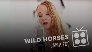 Layla Zoe "Wild Horses" bei MG KITCHEN TV chords