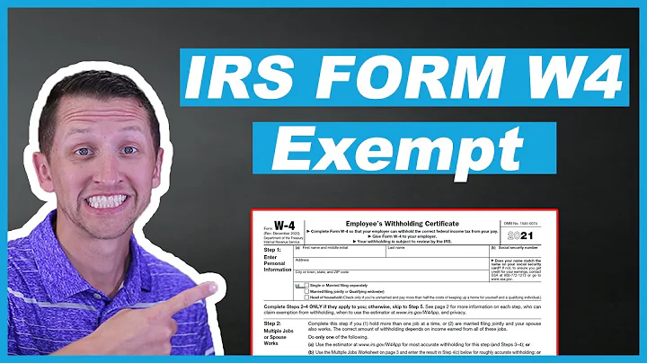 How to fill out IRS Form W 4 Exempt
