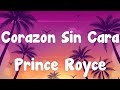 Capture de la vidéo Prince Royce - Corazon Sin Cara (Letra/Lyrics)