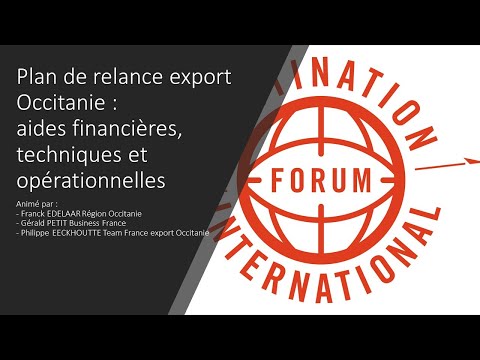 Plan de relance export : aides financière, techniques et opérationnelles