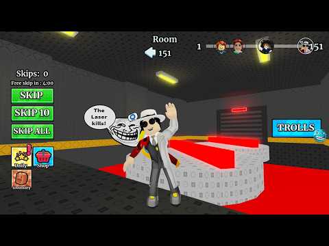 Roblox TROLL ESCAPE ROOMS Walkthrough (All 151 Rooms)
