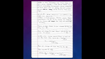 Derivation of one dimensional of heat equation