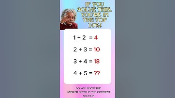 Only Geniuses Can Solve This Math Puzzle! 🤯🧠 #shorts