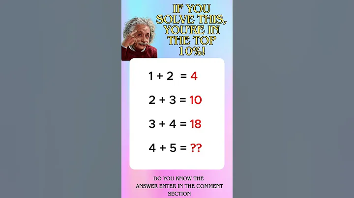 Only Geniuses Can Solve This Math Puzzle! 🤯🧠 #shorts