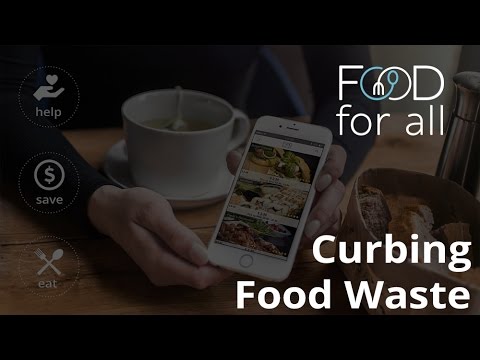 This app helps you save food waste and money at local restaurants - YouTube