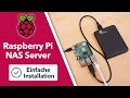 Raspberry Pi NAS Server selbst bauen! OpenMediaVault auf dem Pi 2020