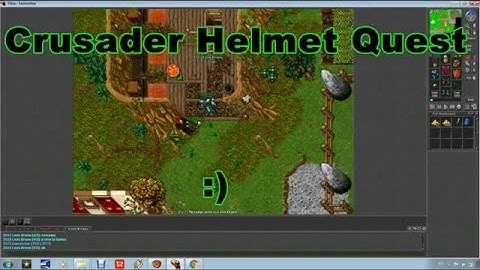 Crusader Helmet Quest / Tibia EN ESPAÑOL