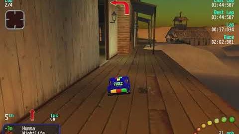 Re-Volt Custom Track Ranch by Marv & r6te, 16 Cars 4 Laps & Pickups!