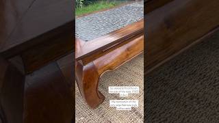 Roadside Find! Watch How I Restored This Beautiful Large Coffee Table #restoration#furnitureflip