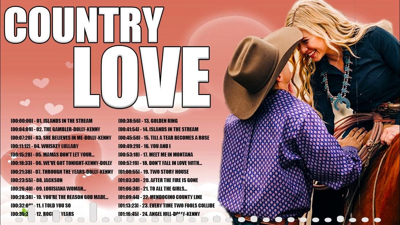 The Best Romantic Country Love Songs Collection ♥♥ Top Hits Golden Old