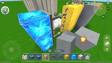 Mini world how to make a working elevator with doors Part 1