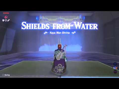 Vidéo: Zelda - Solution D'essai Kaya Wan Et Shields From Water Dans Breath Of The Wild