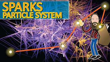 p5.js Tutorial - Make a Mover with Sparks