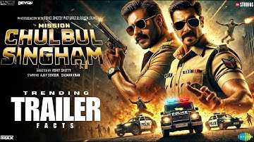 Mission Chulbul Singham | Trending Trailer Facts | Salman Khan | Ajay D | Rohit Shetty |Cop Universe