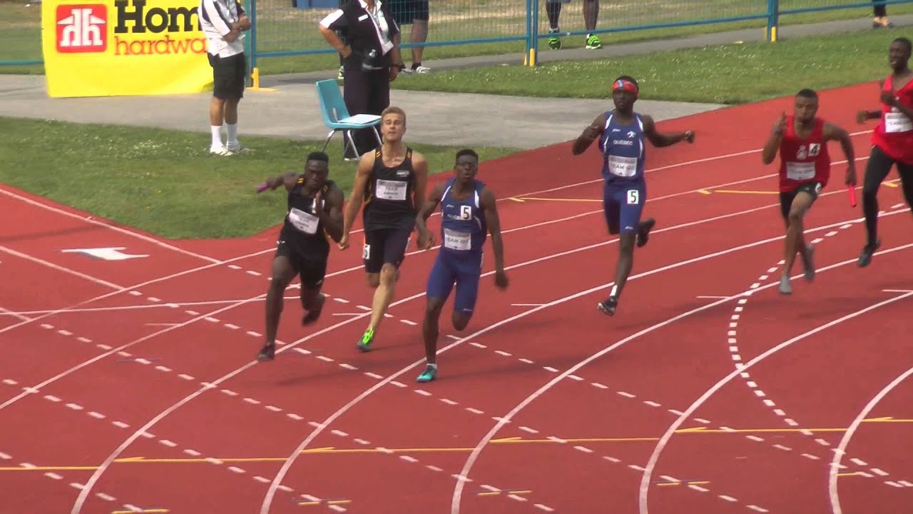 Canadian National Youth Track and Field Championships 4x100m U18 Final