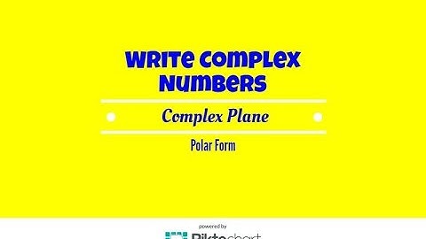 Write each complex number in rectangular form