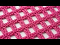 Punto calado FÁCIL / crochet para principiantes