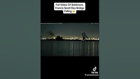 Tragic Baltimore Bridge Collapse: Full Video Footage Reveals Heartbreaking Scene