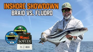 Inshore Line Challenge: Braid vs. Fluorocarbon | Flats Class YouTube