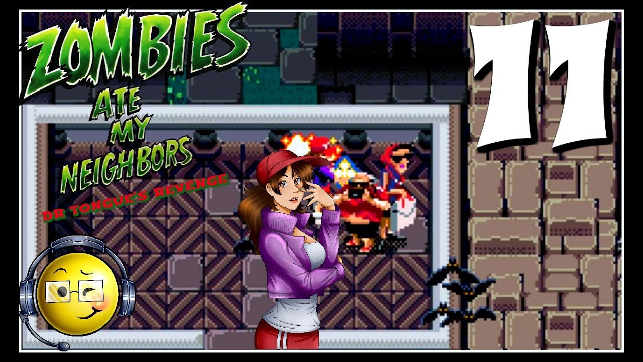 Zombies Ate my Neighbors Dr Tongue's Revenge 100 NoHit Challenge