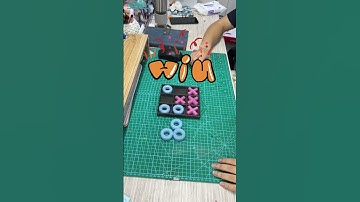 Guess who won the Tic Tac Toe! They are all printed by SUNLU PLA Twinkling #3d #sunlu #tictactoe