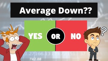 Averaging Down - this is how I do it!