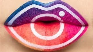 Lipstick Tutorial 2017 | Amazing Lip Art Ideas & Makeup Tutorial Compilation Part 12