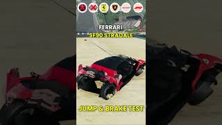 Supercars Jump &amp; Brake Test 🚗💥
