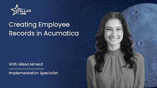 Creating Employee Records in Acumatica