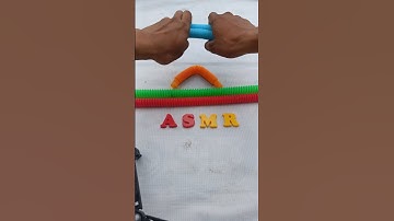 Creating ASMR Crunchy Mini POP-DIY Robot #satisfyingvideos#relaxing #creative #oddasmr #poptubesound