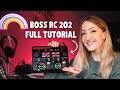 BOSS RC 202 LOOP STATION Live Looping Tutorial Demo Review Setup 2023 BOSS RC 202 LOOP STATION Live Looping Tutorial Demo Review Setup 2023