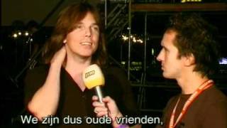 Joey Tempest &amp; Ian Haugland interview for jim TV in 2004