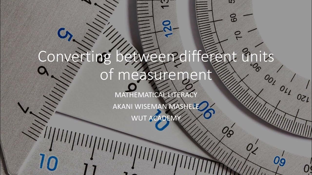 CONVERTING BETWEEN DIFFERENT UNITS OF MEASUREMENT // LENGTH, VOLUME AND ...