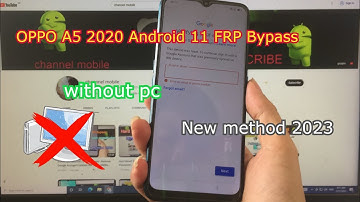 OPPO A5 2020 Android 11 FRP Bypass | Remove Google Account | Unlock FRP | new METHOD 2023 | No PC