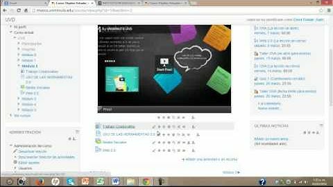 Vídeo tutorial 2, Plataforma moodle para profesores: Rutas de Aprendizaje