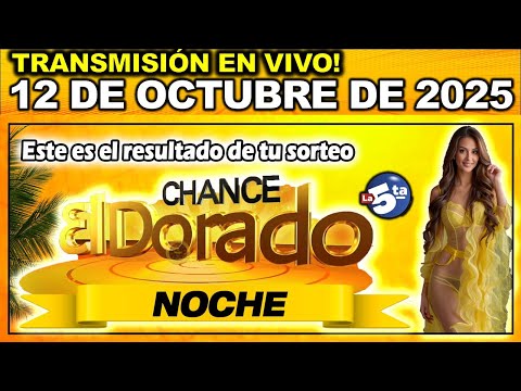 DORADO NOCHE: Resultado DORADO NOCHE del DOMINGO 12 de Octubre 2025.