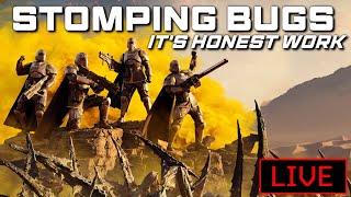 🔴 Minor Order Diving - STOMPING BUGS | Helldivers 2