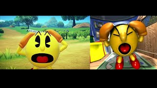 PACMAN WORLD RE PAC OPENING COMPARISON