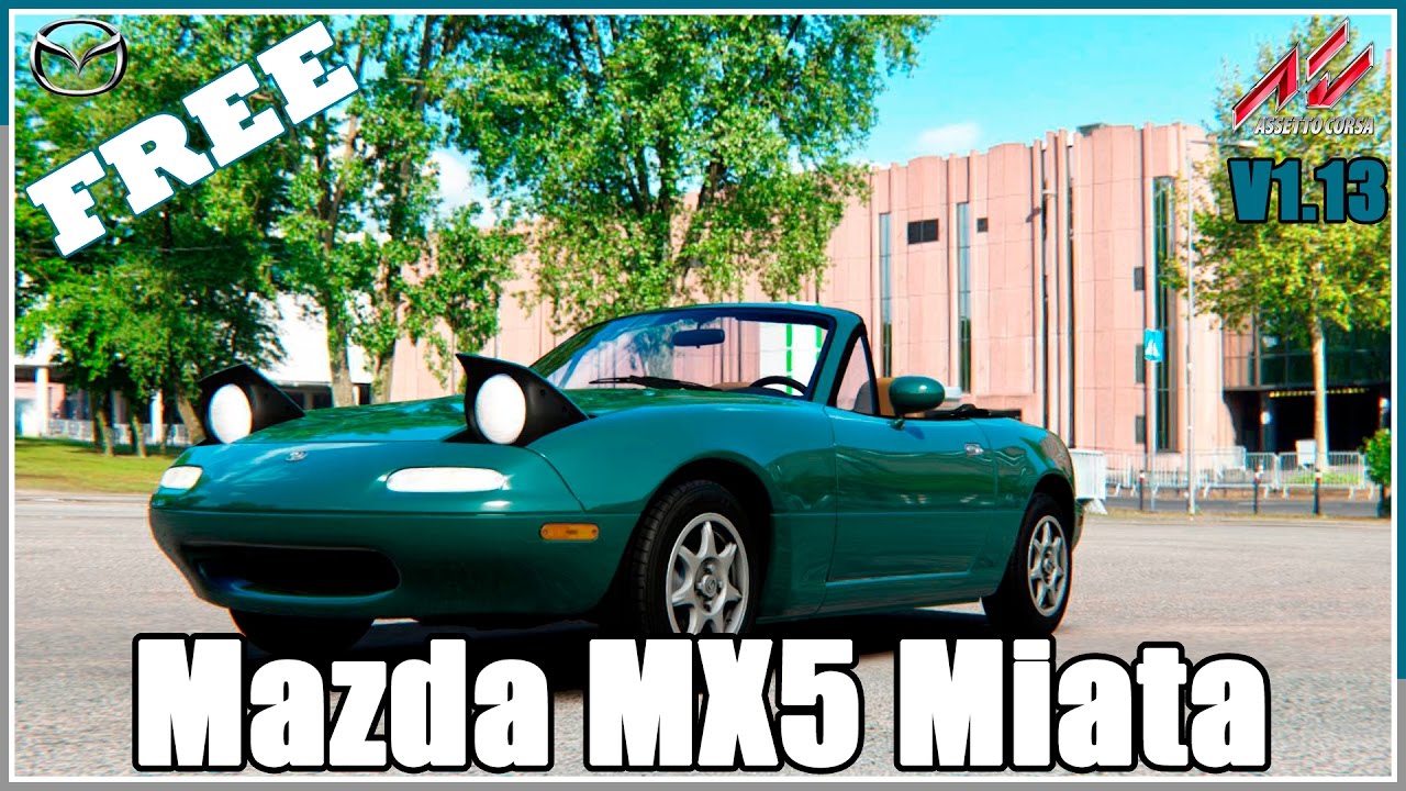 Showroom Mazda MX5 Miata (New and free content) Assetto Corsa new cartoon network shows
