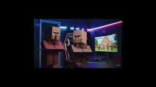 Minecraft Villager Gets Caught