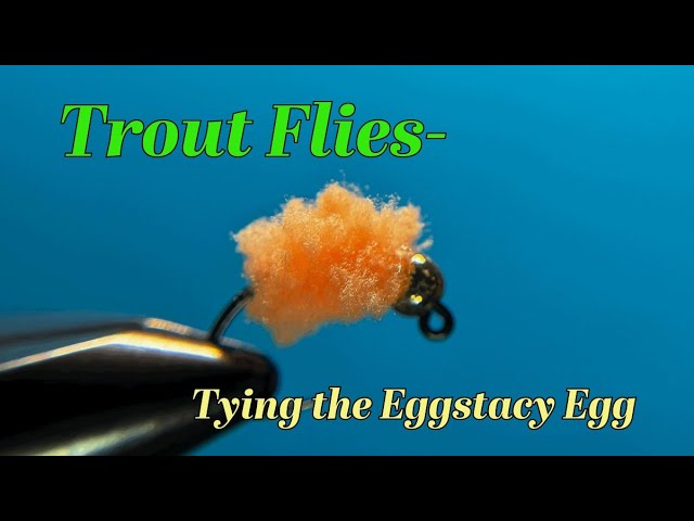 How to tie a simple egg pattern for trout-- effective fly for