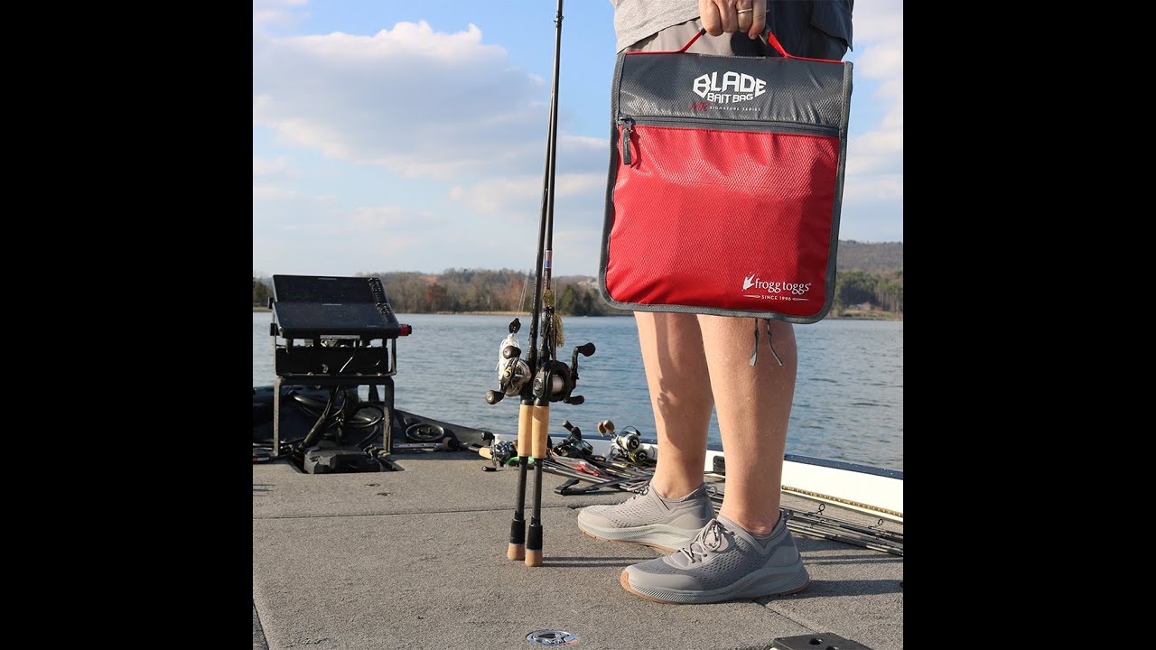 Frogg Toggs® Blade Bait Bag.  The ultimate tackle management.