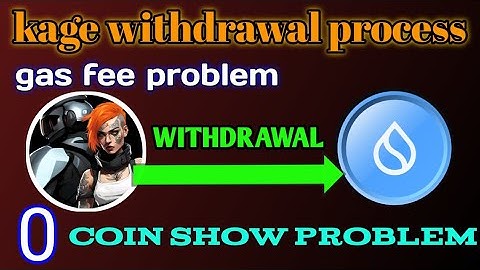 kage chirp token withdrawal process step to step. || chirp gasfee problem. || chirp eligibility.
