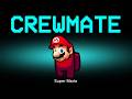 Among Us but Super Mario is the Crewmate