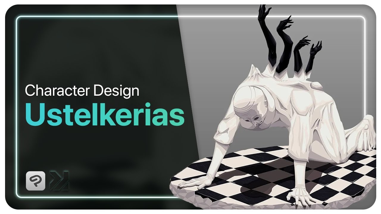 CHARACTER DESIGN SPEEDPAINT: USTELKERIAS