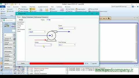 Pump simulation using Aspen HYSYS